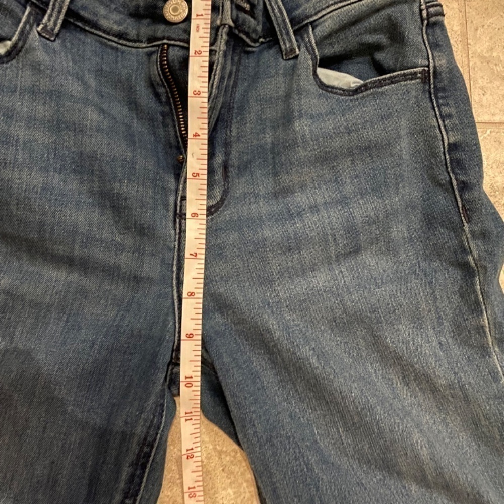 Old Navy High Rise Super Skinny Jeans Size 2 Medium Wash - Picture 3 of 6